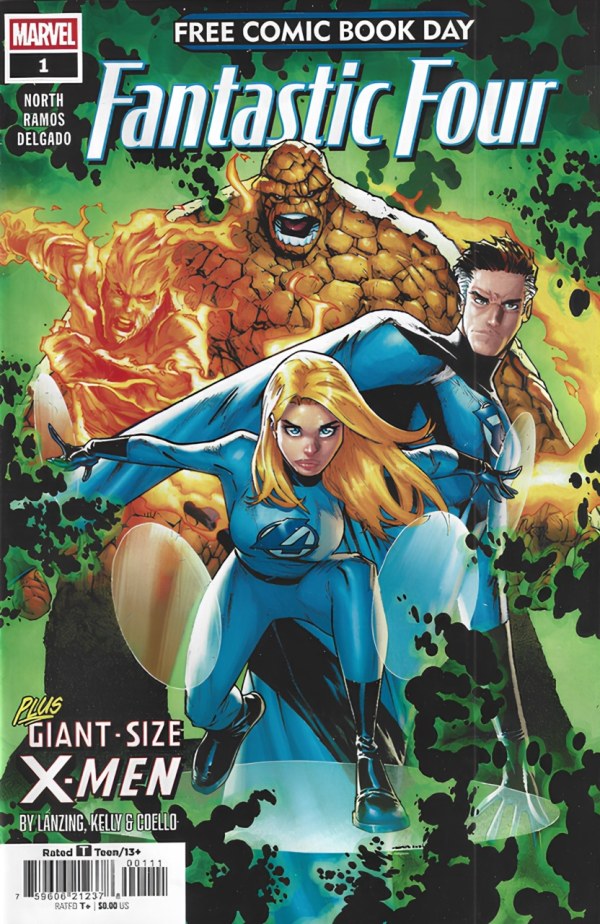 FCBD 2025 FANTASTIC FOUR/GIANT SIZE X-MEN #1