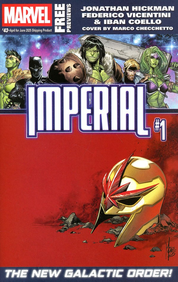 Marvel Previews #43 (April for June 2025 Shipping Product)