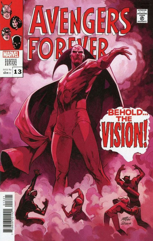 AVENGERS FOREVER #13 PEPE LARRAZ CLASSIC HOMAGE VARIANT