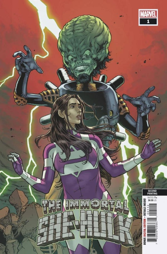 IMMORTAL SHE-HULK 2ND PRINTING JON DAVIS-HUNT