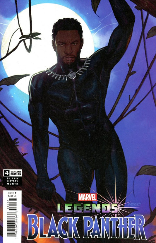 BLACK PANTHE RLEGENDS #4 JOSHUA SWAY SWABY BLACK HISTORY MONTH VARIANT