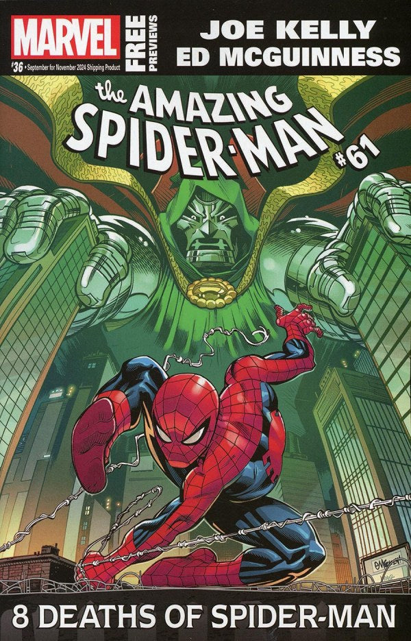 MARVEL PREVIEWS #36 September for November 2024