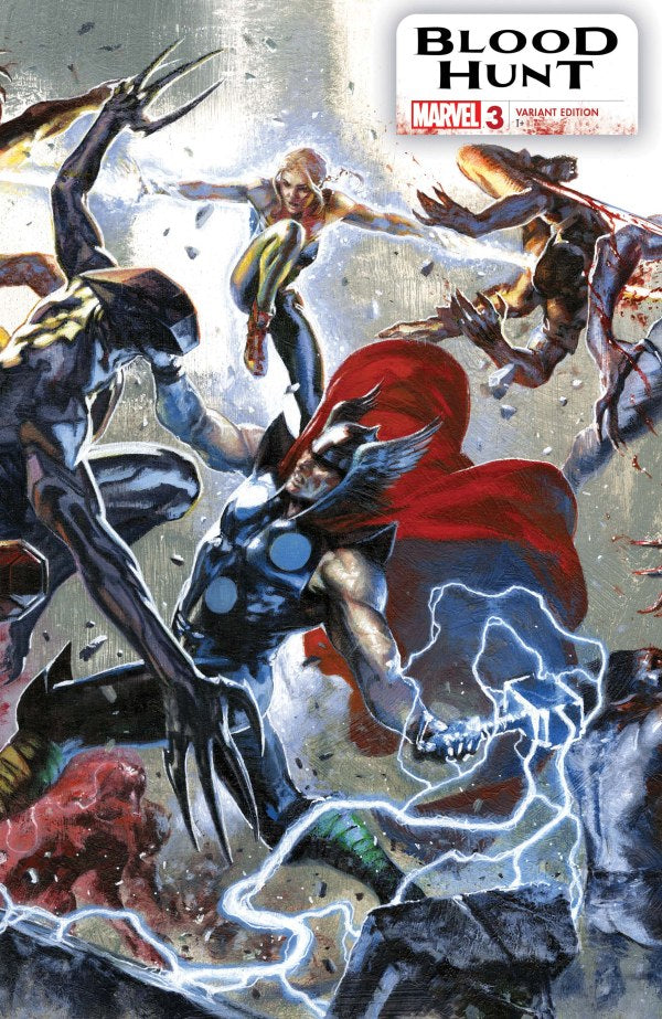 BLOOD HUNT #1-5 1:10 INCENTIVE VARIANT GABRIELE DELL'OTTO CONNECTING SET