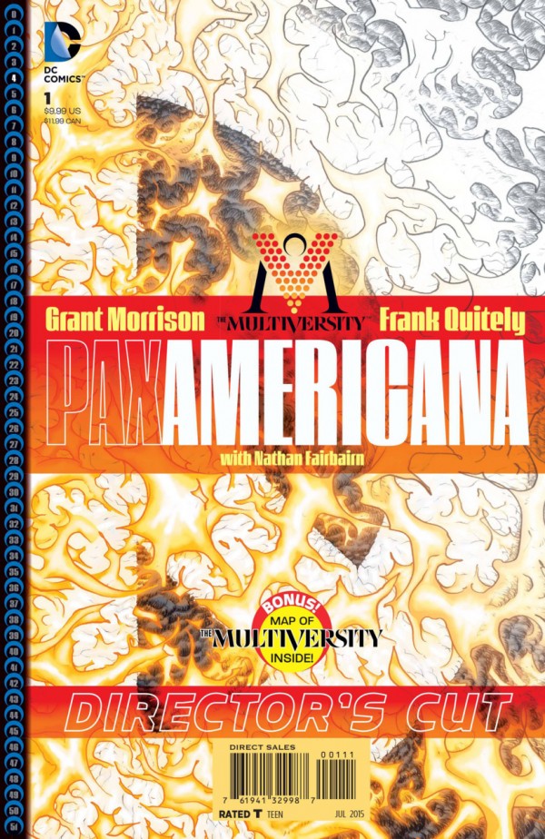 THE MULTIVERSITY: PAX AMERICANA #1 DIRECTOR'S CUT (with DC Muliverse Map)