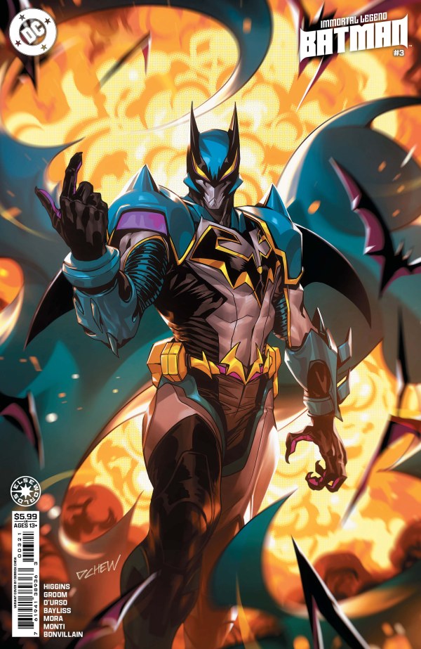 IMMORTAL LEGEND BATMAN #3 (OF 6) CVR B DERRICK CHEW CARD STOCK VAR