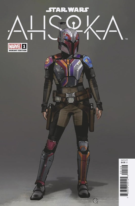 STAR WARS: AHSOKA #1 1:10 BRIAN MATYAS CONCEPT ART VARIANT