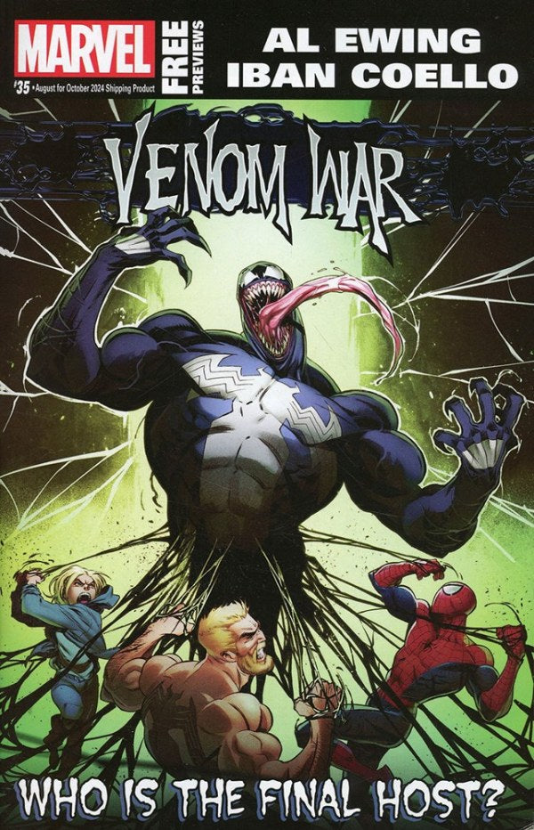 MARVEL PREVIEWS #35 August for October 2024 Shipping Product