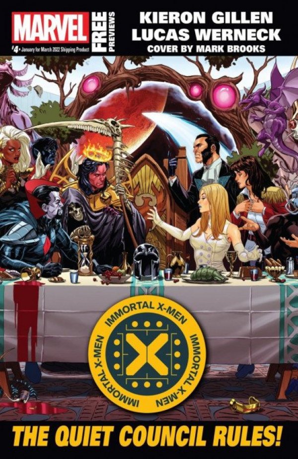 MARVEL PREVIEWS #4 January for March 2022 Shipping Product