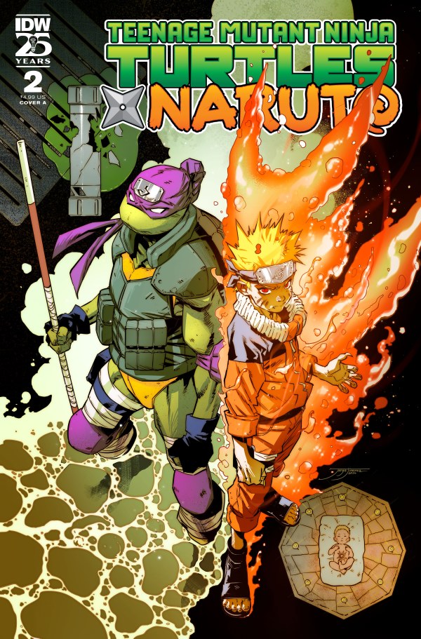 TEENAGE MUTANT NINJA TURTLES X NARUTO #2 COVER A (JIMENEZ)