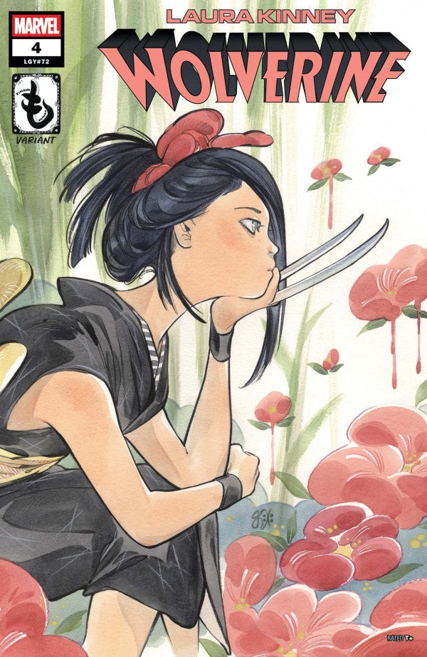 LAURA KINNEY: WOLVERINE #4 PEACH MOMOKO KIMONO VARIANT