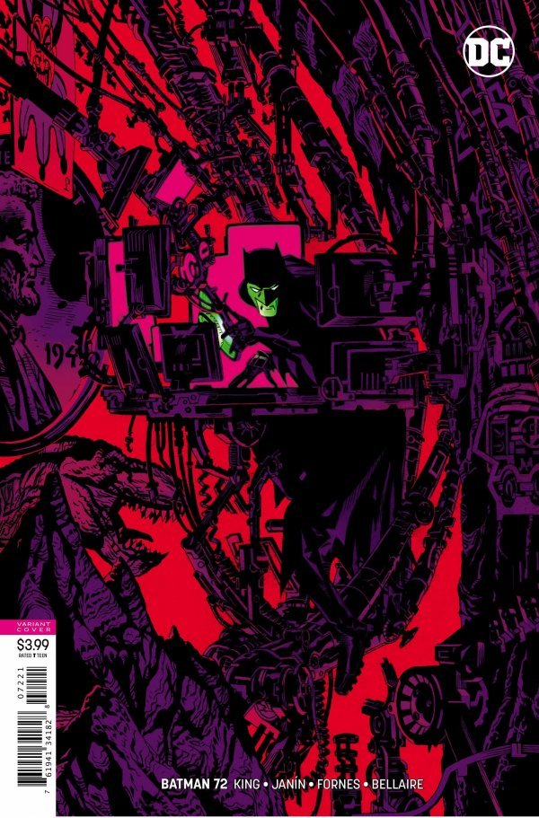 BATMAN #72 MICHAEL GOLDEN VARIANT