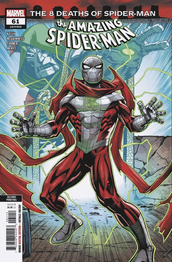 AMAZING SPIDER-MAN (2022) #61 2ND PRINTING ED MCGUINNESS VARIANT