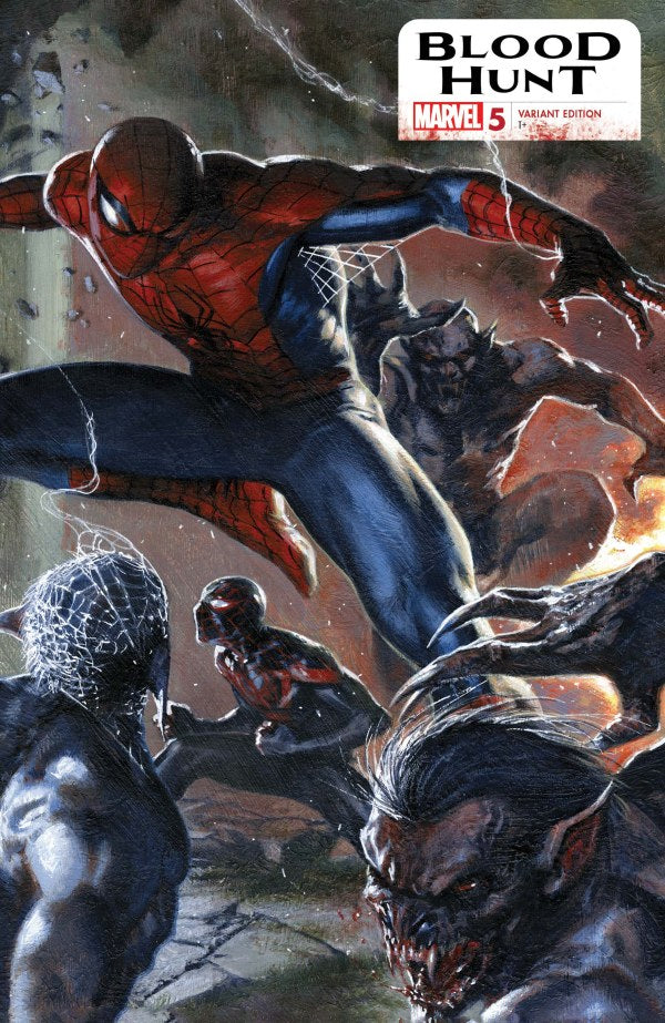 BLOOD HUNT #1-5 1:10 INCENTIVE VARIANT GABRIELE DELL'OTTO CONNECTING SET