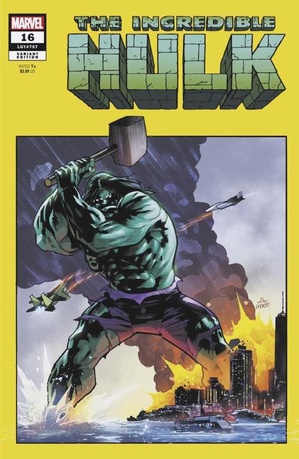 INCREDIBLE HULK (2023) #16 JAN BAZALDUA MARVEL 85TH ANNIVERSARY VARIANT