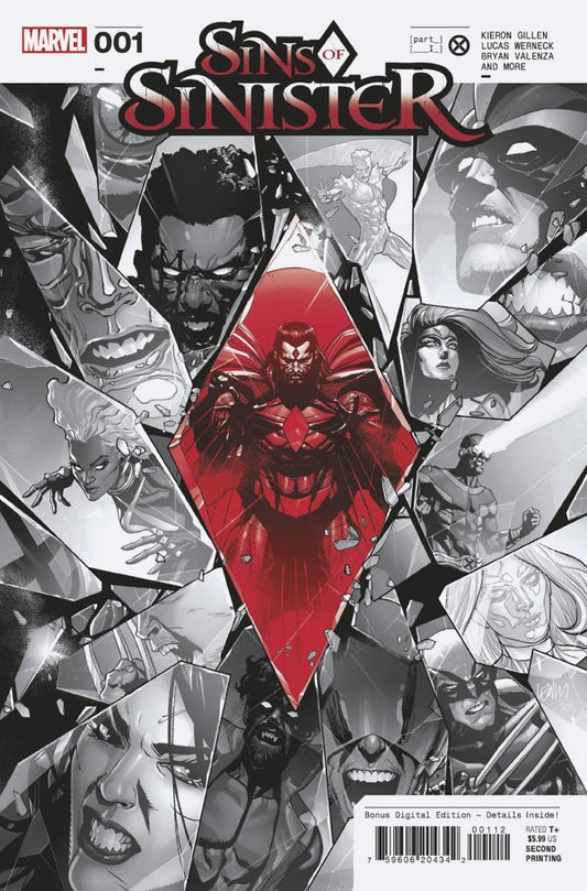 SINS OF SINISTER #1 2ND PRINTING