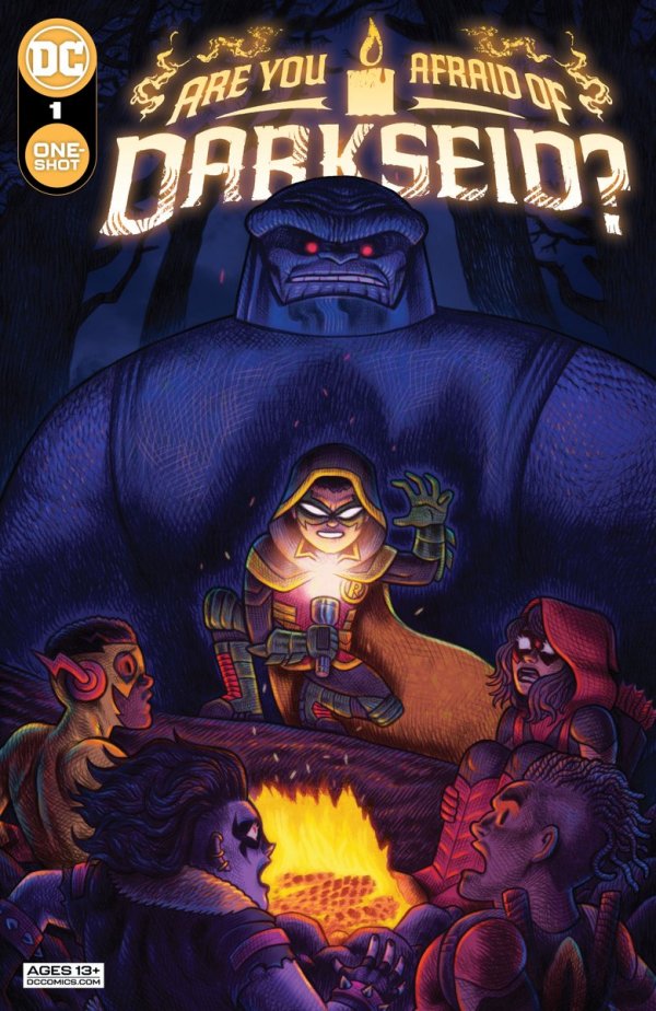 ARE YOU AFRAID OF DARKSEID #1 (ONE SHOT) CVR A DAN HIPP