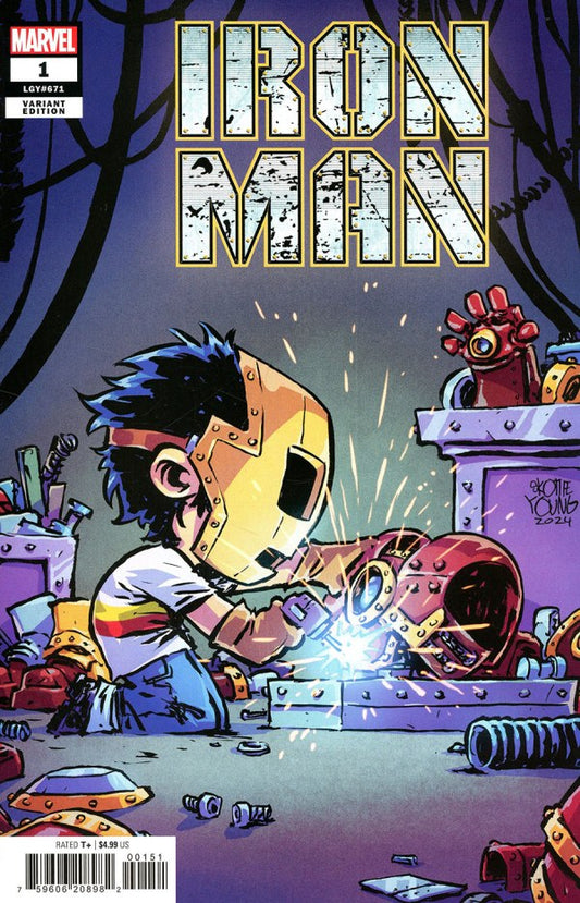 IRON MAN (2024) #1 SKOTTIE YOUNG VARIANT