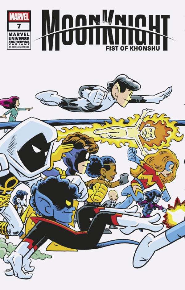 MOON KNIGHT: FIST OF KHONSHU #7 CHRIS GIARRUSSO MARVEL UNIVERSE CONNECTING VARIANT I