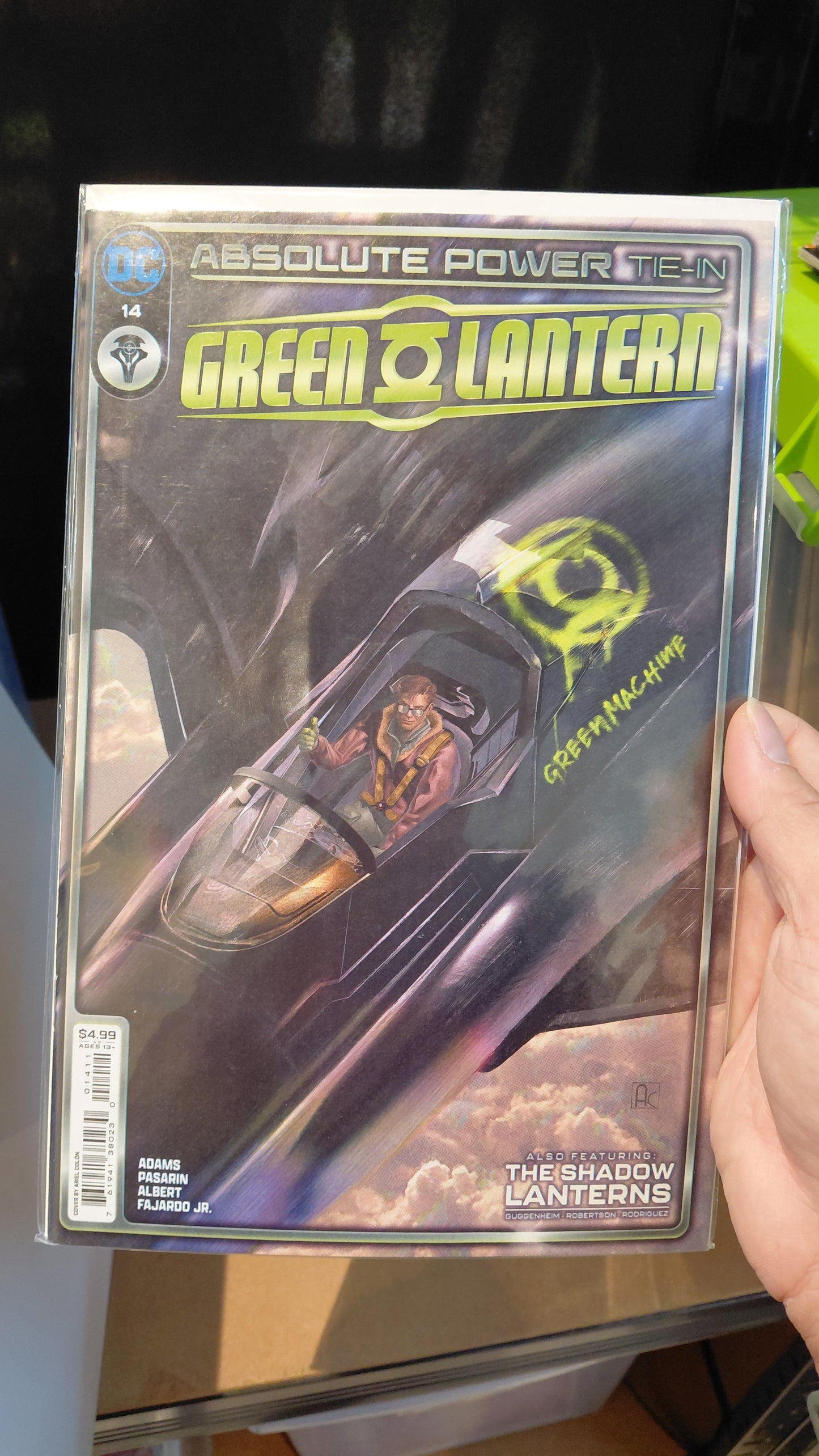 GREEN LANTERN #14 CVR A ARIEL COLON