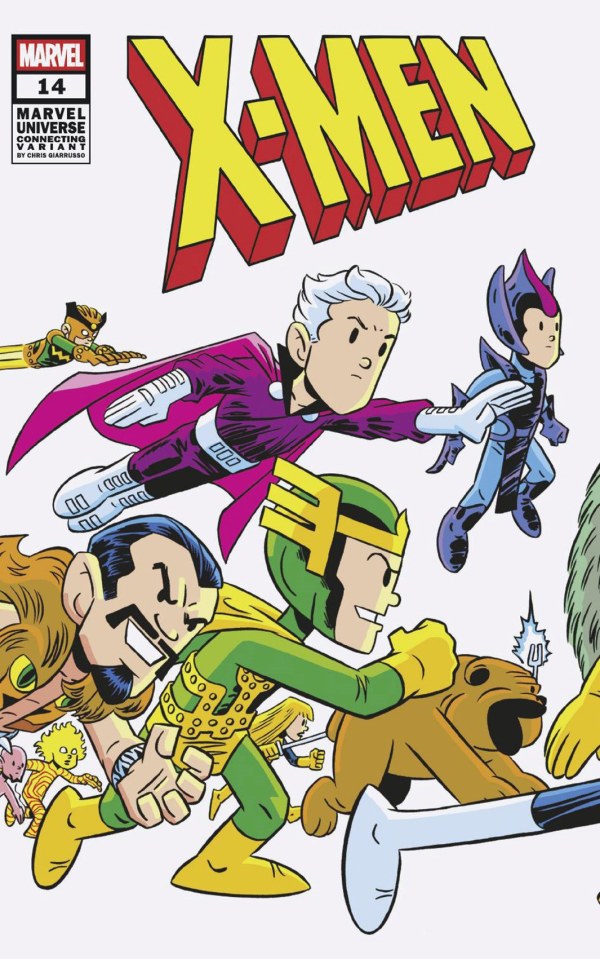 X-MEN #14 CHRIS GIARRUSSO MARVEL UNIVERSE CONNECTING VARIANT G
