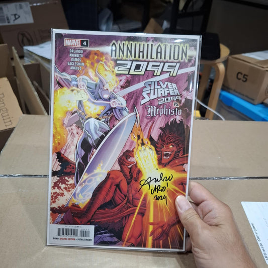 ANNIHILATION 2099 #4 Ario Anindito Signed with COA