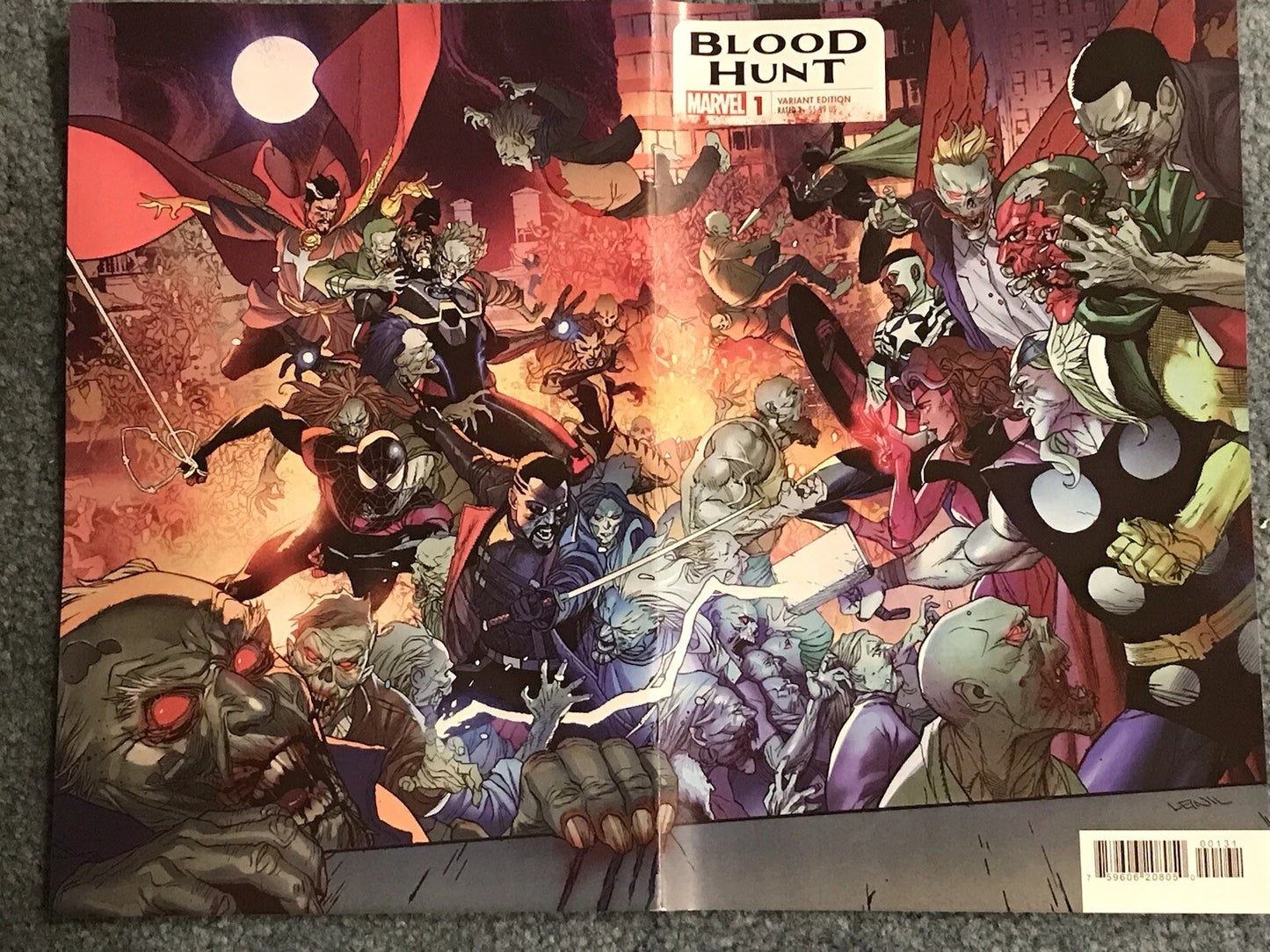 BLOOD HUNT #1 LEINIL YU WRAPAROUND VARIANT