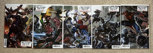 BLOOD HUNT #1-5 1:10 INCENTIVE VARIANT GABRIELE DELL'OTTO CONNECTING SET