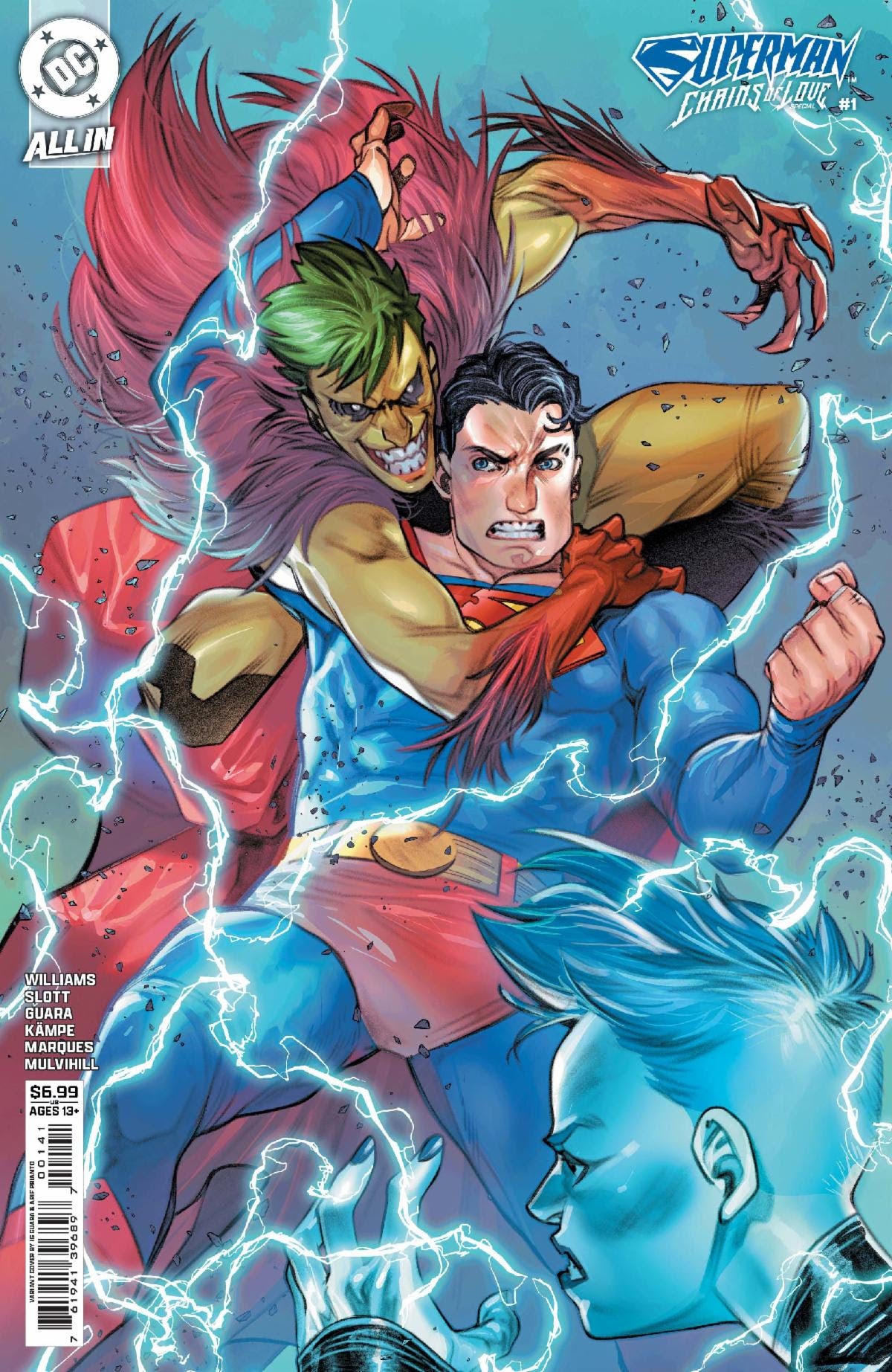 SUPERMAN CHAINS OF LOVE SPECIAL #1 (ONE SHOT) CVR C IG GUARA CARD STOCK VAR